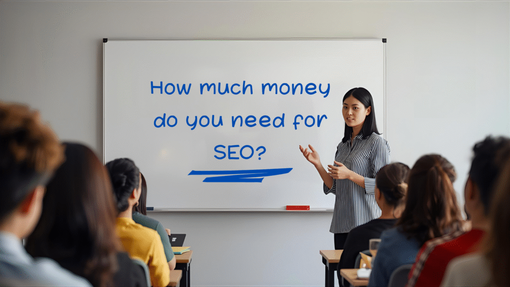 How much money do you need for SEO?