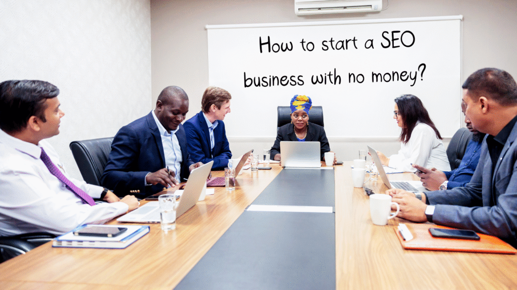 How to start a SEO business with no money?
