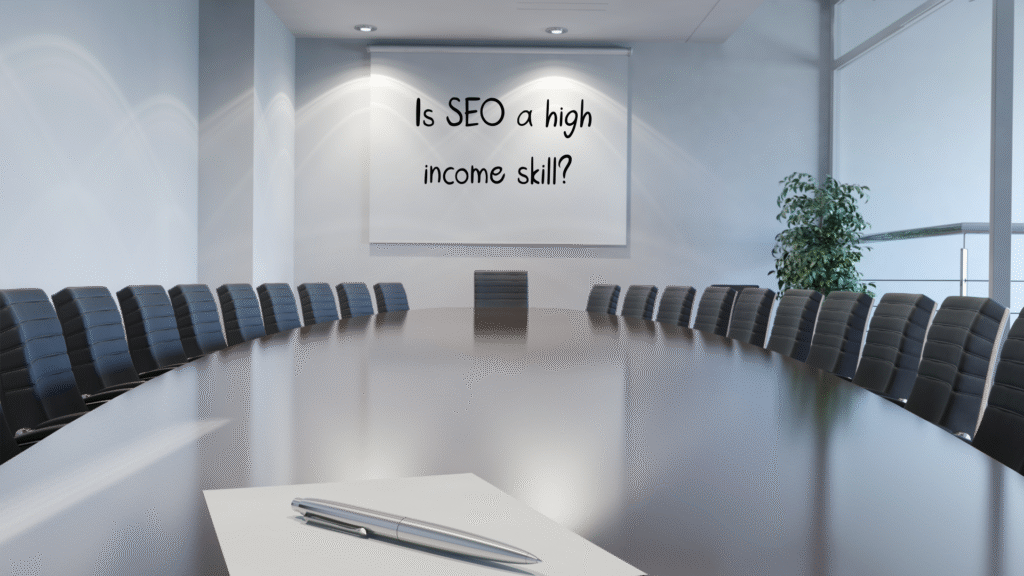 Is SEO a high income skill?