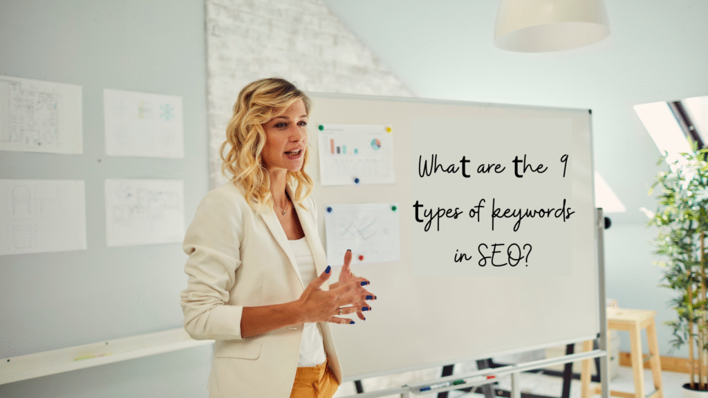 What are the 9 types of keywords in SEO?