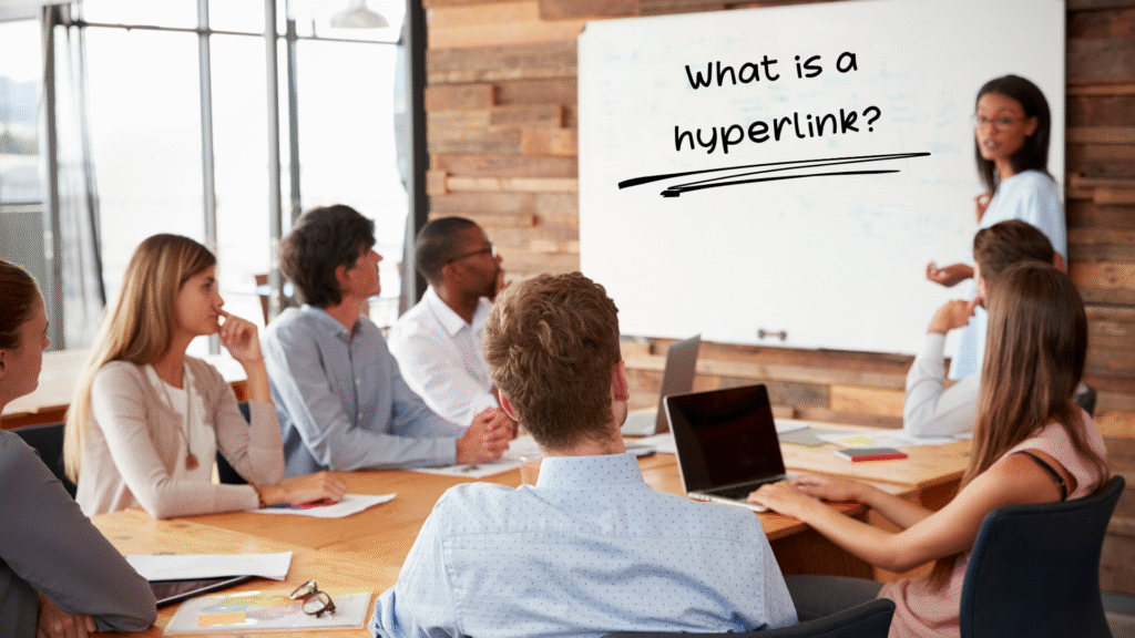 What is a hyperlink?