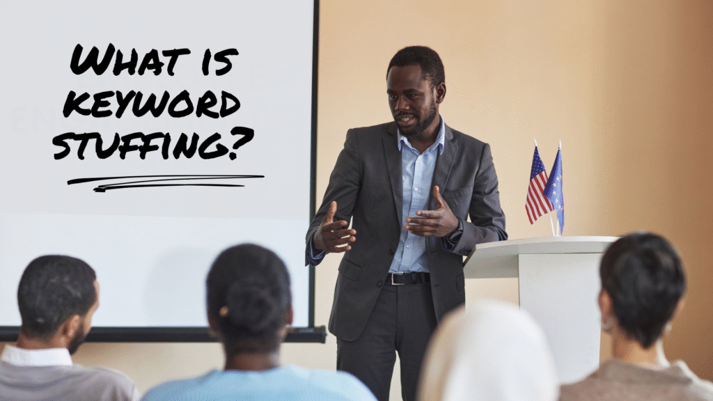 What is keyword stuffing?