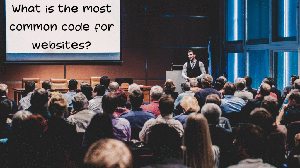 What is the most common code for websites