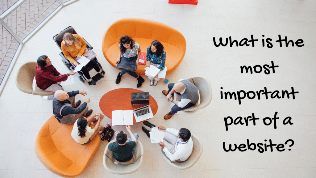 What is the most important part of a website